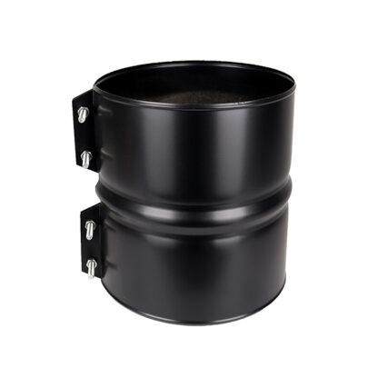 Structural Locking Band For Twin Wall Flue Pipe - 6" (150mm) - Black