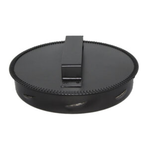 Tee Cap (Locking Plug)  - 6" (150mm) - Sflue Black