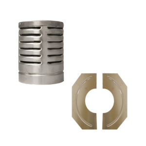 Gas Liner Installation Pack B (Cowl & Clamp Plate) - 5" (125mm)