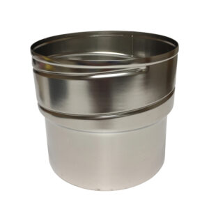 Gas Liner Screw-Fix Adapter to Single Wall - 3" (80mm)