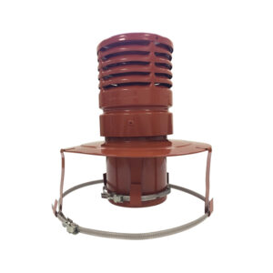 Gas Liner Pot Hanging Cowl Terracotta - 5" (125mm)