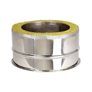 Tee Cap With Drain - Twin Wall Insulated Flue Pipe - 5" (125mm)