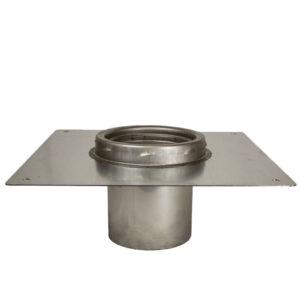Console Plate With Adapter Sflue - 6" (150mm)