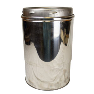 Twin Wall Flue Pipe 210-325mm Adjustable Length Sflue - 6" (150mm)