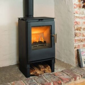 Beltane Brue Ecodesign - 4kw Defra Multifuel Stove With Log Store