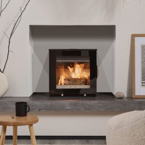 Arada M Series 5 - 4.9kw Defra Wood Burning Stove With Glass Door