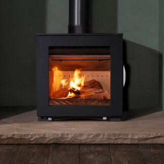 Arada M Series 5 - 4.9kw Defra Wood Burning Stove With Steel Door