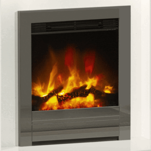 Be Modern Beam Inset 16" LED Electric Fire - Black Nickel