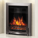 Be Modern Ember Inset LED Electric Fire - Black Nickel