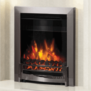 Be Modern Ember Inset LED Electric Fire - Black Nickel