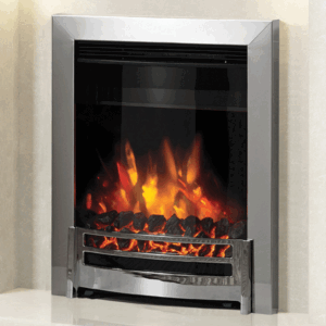Be Modern Ember Inset LED Electric Fire - Chrome