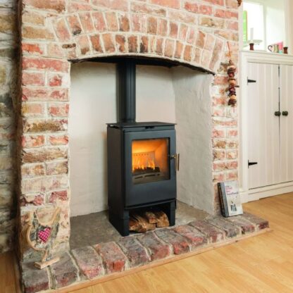 Beltane Brue Ecodesign - 4kw Defra Multifuel Stove With Log Store - Image 2