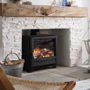 Arada Ecoburn 5 (Series 3) - 4.9kw Widescreen Defra Multifuel Stove