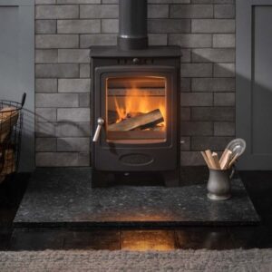 Arada Solution 5 Compact (Series 4) - 4.8kw Defra Multifuel Stove