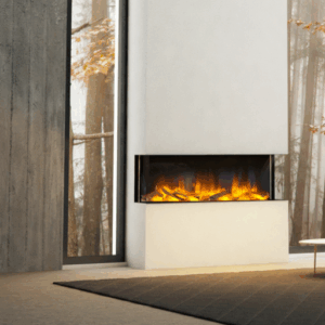 Ilektro 1250 Landscape - 2kw Glass Fronted Electric Fire