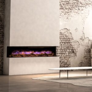 Ilektro 2000 Landscape - 2kw Glass Fronted Electric Fire
