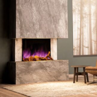 Ilektro 950 Aspect - 2kw Glass Fronted Electric Fire