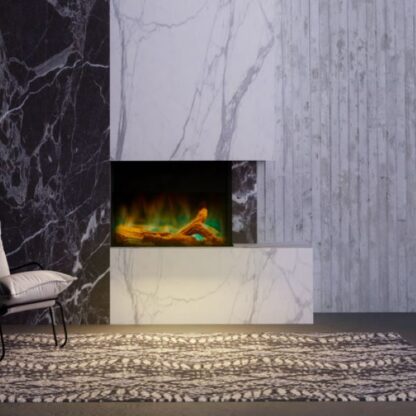 Ilektro 950 Aspect - 2kw Glass Fronted Electric Fire - Image 3