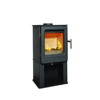 Mendip Ashcott 4.7kw Defra Wood Burning Stove With Log Store