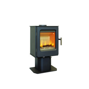 Mendip Ashcott 4.7kw Defra Wood Burning Stove With Pedestal