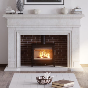 Mendip Ashcott 4.7kw Defra Wood Burning Stove (Wide Version)