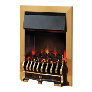 Pure Glow Blenheim Illusion Antique Inset Electric Fire - Log or Coal