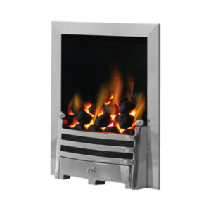 Pure Glow Bauhaus Inset Gas Fire - Polished