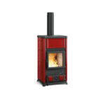 La Nordica Concita 2.0 - 11.8kw Wood Burning Stove - Burgundy