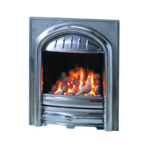 Pure Glow Chloe Inset Gas Fire - Full Polished