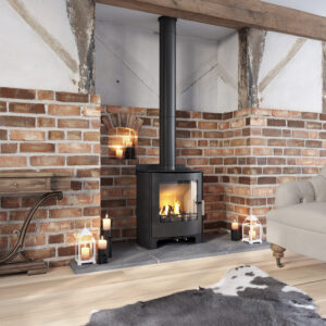 Mendip Churchill 5 MK4 - 5kw Defra Multifuel Convection Stove (Dual Control)