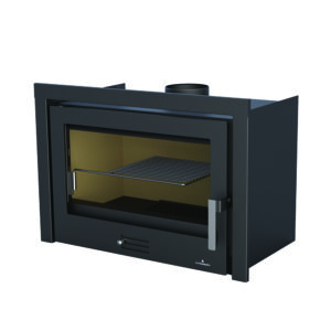 Bronpi Coliseo 13kw Wood Burning Inset Stove