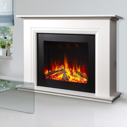 Celsi Ultiflame VR Elara S-600 Electric MDF Suite - Smooth White