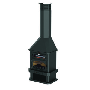 Bronpi Ebro 14kw Wood Burning Fireplace