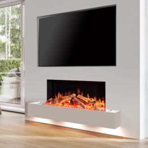 Celsi Firebeam Illumia 800 Electric Fire Surround Suite - Smooth Mist