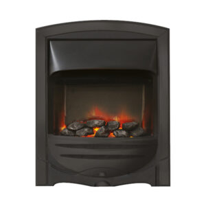 Pure Glow Freya Illusion Black Inset Electric Fire - Log or Coal