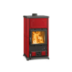 La Nordica Fedora - 8.3kw Wood Burning Stove - Burgundy