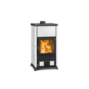 La Nordica Fedora - 8.3kw Wood Burning Stove - White
