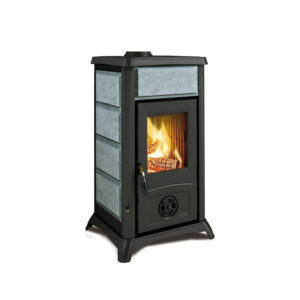 La Nordica Gemma - 6kw Wood Burning Stove - Natural Stone