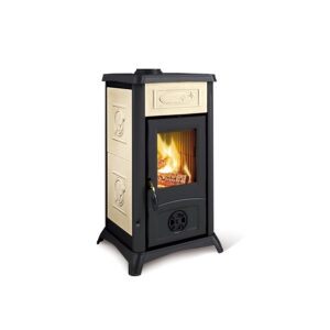 La Nordica Gemma - 6kw Wood Burning Stove - Liberty Panna