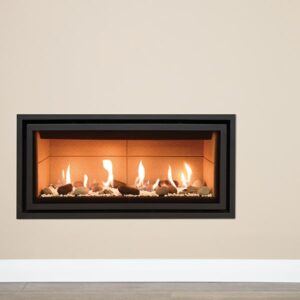 Gazco Studio 2 - 6.2kw Glass Fronted Conventional Gas Fire