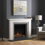 Pure Glow Hanley 54" Grey & White Oak Complete Suite