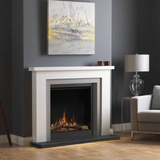 Pure Glow Hanley 54" Grey & White Oak Complete Suite