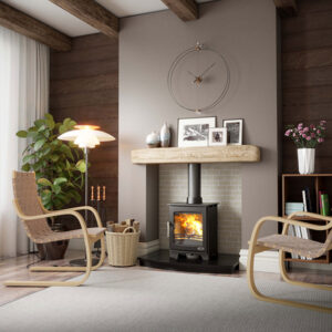 Henley Hazelwood Defra Compact 4.9kw Wood Burning Stove