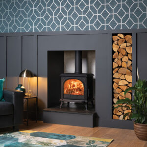 Stovax Huntingdon 30 - 5kw Defra Multifuel Stove With Clear Door