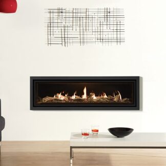 Gazco Studio 3 - 8.4kw Glass Fronted Balanced Gas Fire - Natural Gas