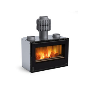 La Nordica Inserto 80 PRS Crystal Ventilato - 8.3kw Wood Burning Inset Stove