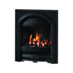 Pure Glow Juliet Gas Fire - Pure Black
