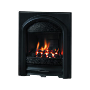 Pure Glow Juliet Gas Fire - Pure Black