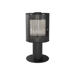 Kratki Koza Orbit 7kw Wood Burning Stove With Pedestal - KOZA/ORBIT