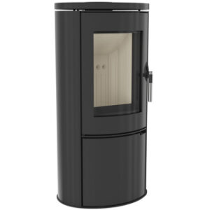 Kratki Koza AB 8kw Wood Burning Stove With Cast Top Plate - KOZA/AB